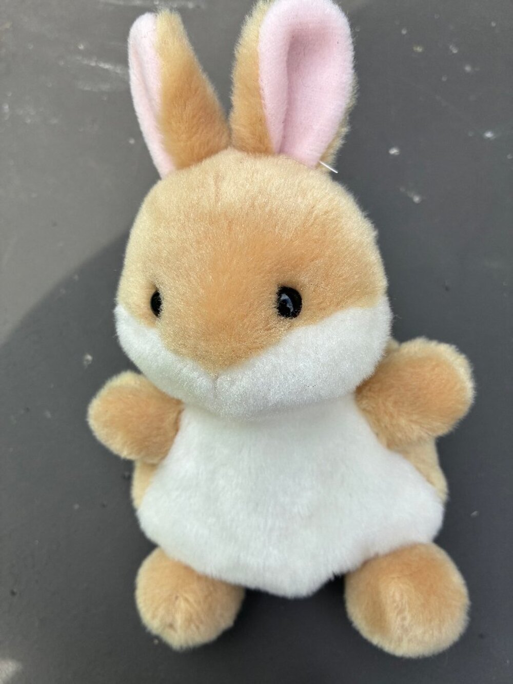 Palm Pals  Bunny Rabbit Plush Bean Bag Figure